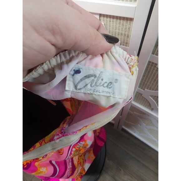 Alice Of California Vintage Dress Sz Small - Picture 9 of 13